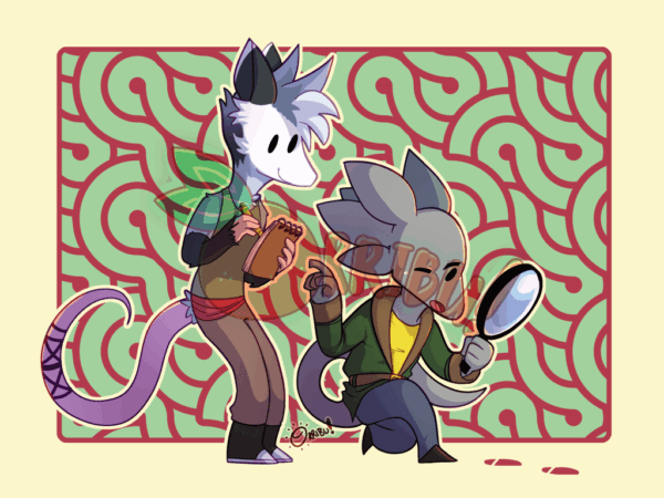 odugan_northbynorthwest_detective-marro-and-sock_sample Custom Art Commission | Tiny Toon