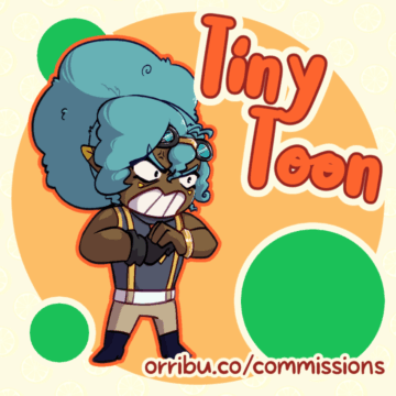 orribu_comm-example_tiny-toon_OPTIMIZED Custom Art Commission | Tiny Toon